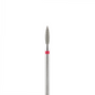 Fresa Diamante Llama Con Punta 1.8 mm - Roja