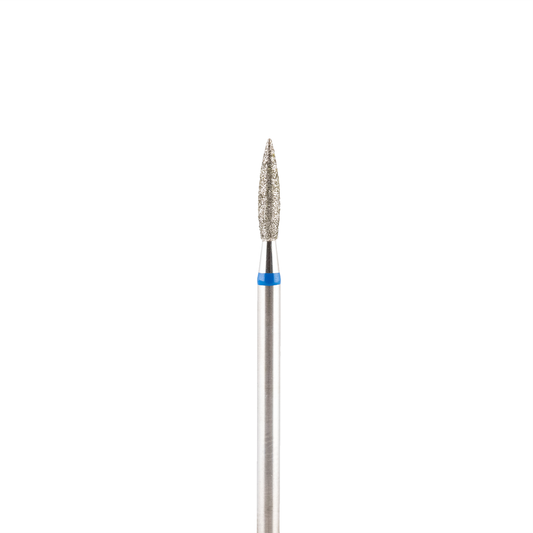 Fresa Diamante Llama Con Punta 1.8 mm - Azul