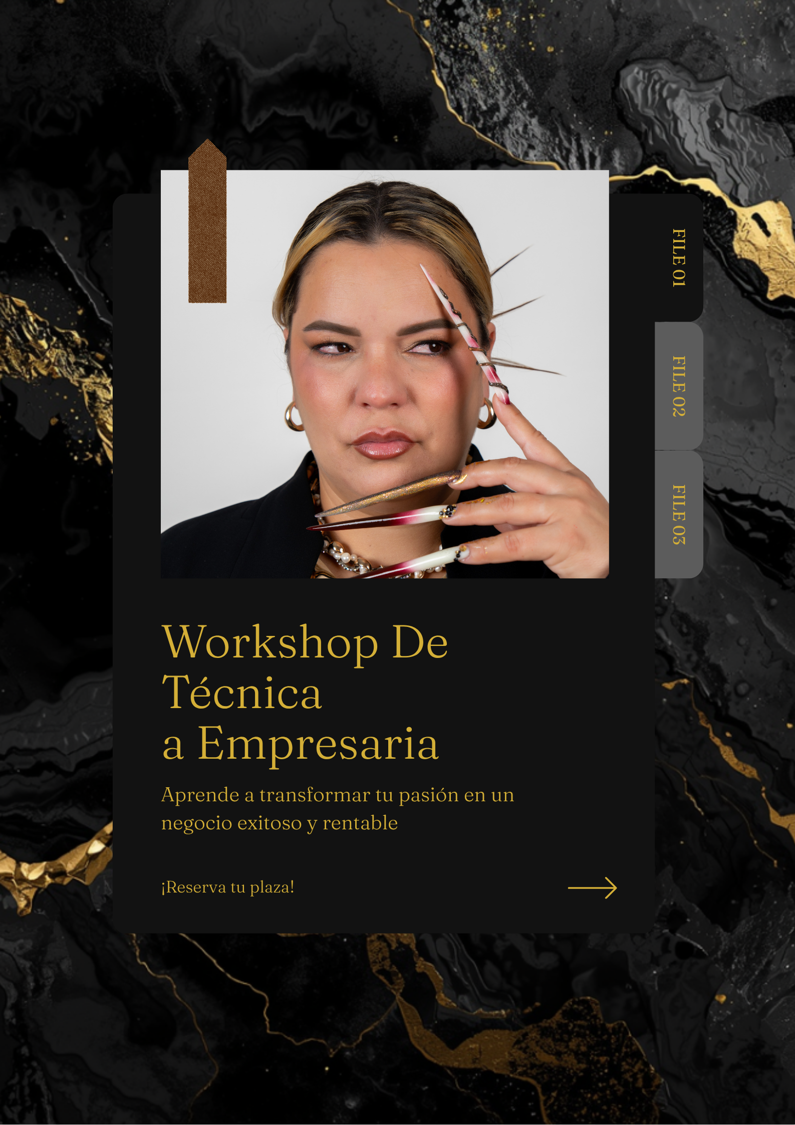 RESERVA Workshop "De Técnica a Empresaria" – Negocio Real para Profesionales de las Uñas