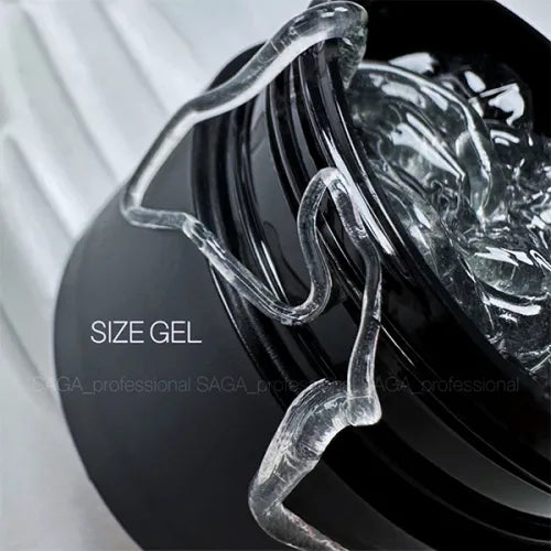 SAGA Size gel volumétrico 3D 5g sin lámpara - nail art profesional