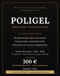 RESERVA Curso Profesional Poligel · Sistema Dual y 3 Técnicas — Viernes 19 Junio