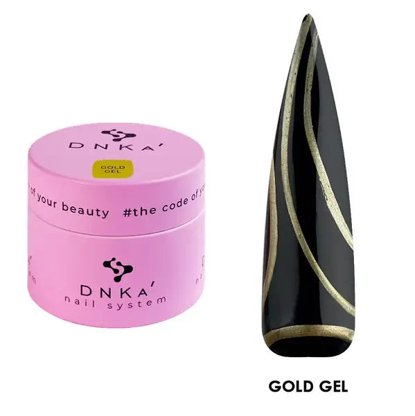 GEL. Plateado. 5 ml. -GOLD DNKA - More than nail store