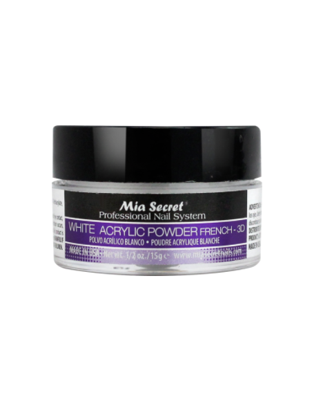 ACRÍLICO BLANCO 15gr - MIA SECRET - More than nail store