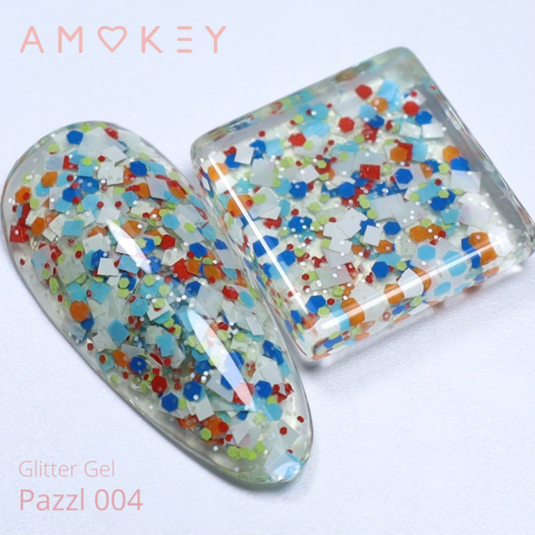GLITTER GEL  PAZZL 04 - AMOKEY - More than nail store