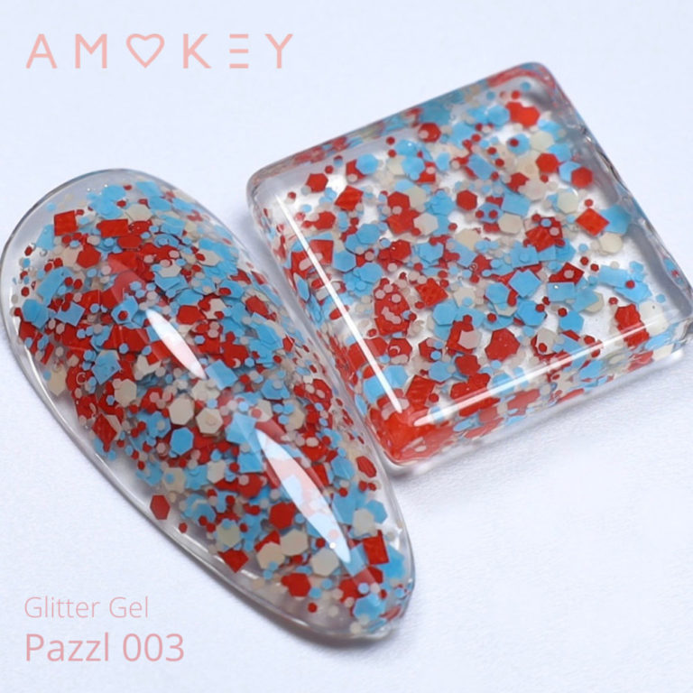 GLITTER GEL  PAZZL 03 - AMOKEY - More than nail store