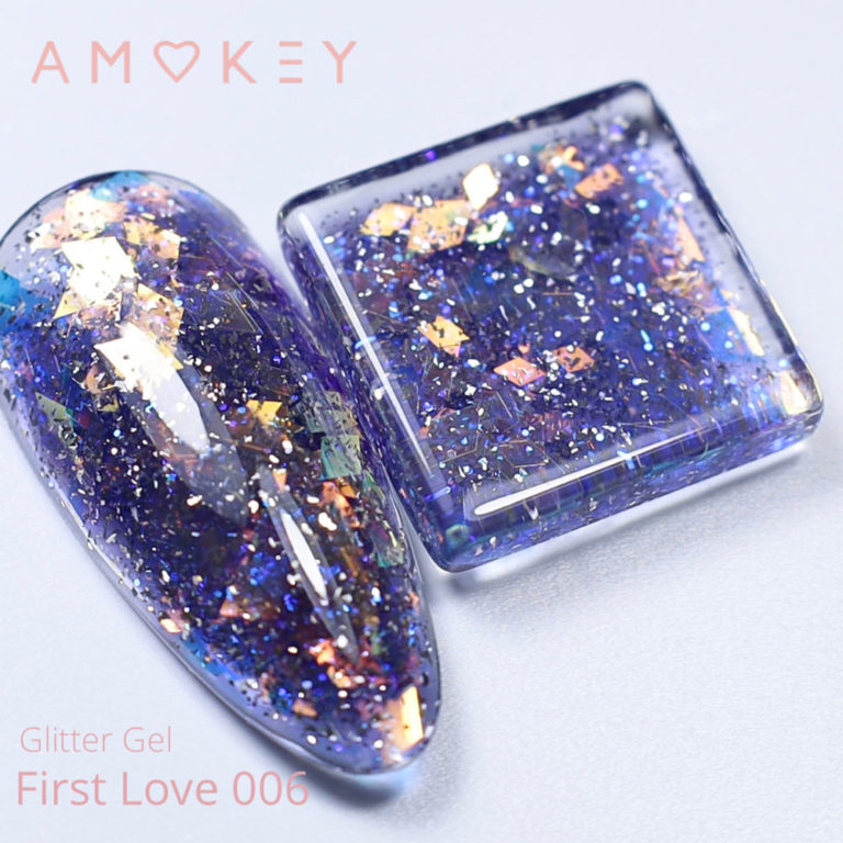 GLITTER GEL  FIRST LOVE 006 - AMOKEY - More than nail store