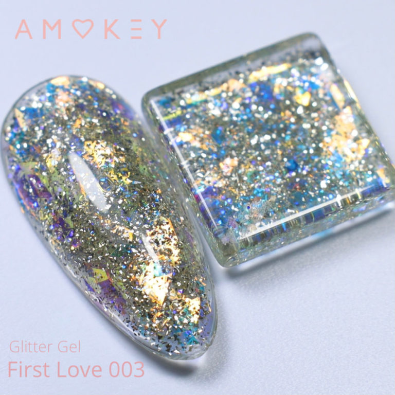 GLITTER GEL  FIRST LOVE 003 - AMOKEY - More than nail store