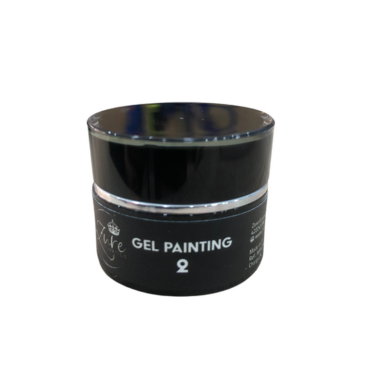 PAINTING GEL NEGRO 2  ZURE COSMETICS