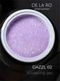 Gel modelador monofásico Dazzl 02 - 30 g DELARO