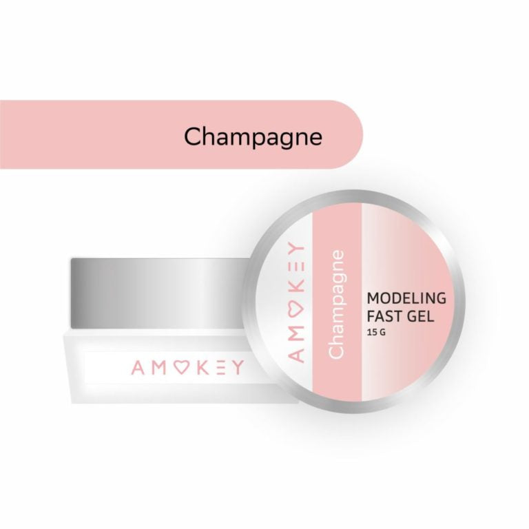 Gel modelador monofásico Fast Gel Champagne – 15g AMOKEY - More than nail store