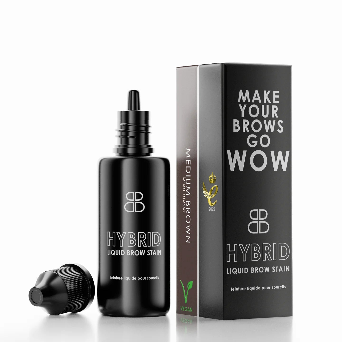 TINTE HYBRIDO NEGRO -  BEAUTIFUL BROWNS & LASHES