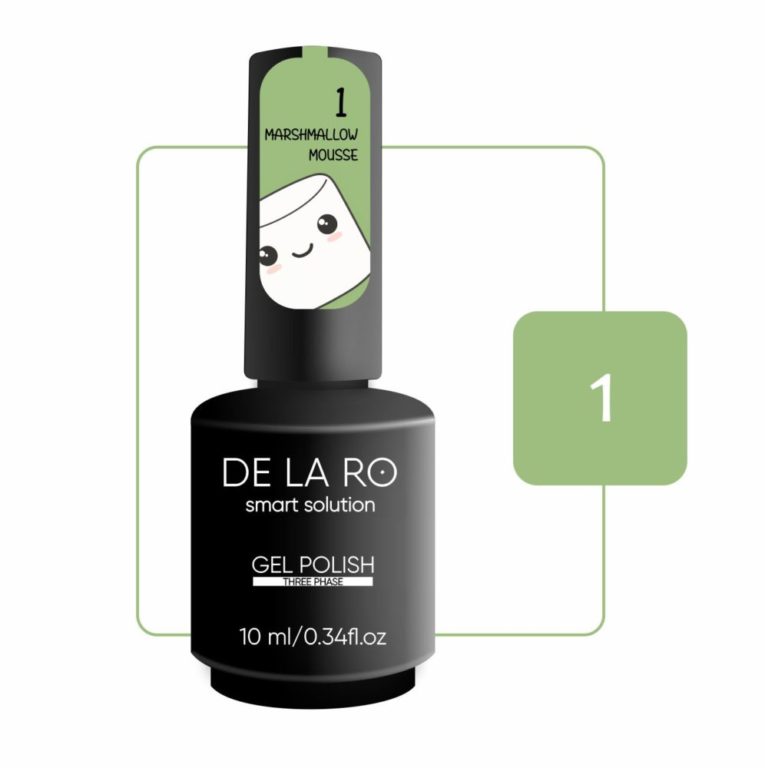 MARSHMALLOW MOUSSE 01 - 10ml DE LA RO - More than nail store