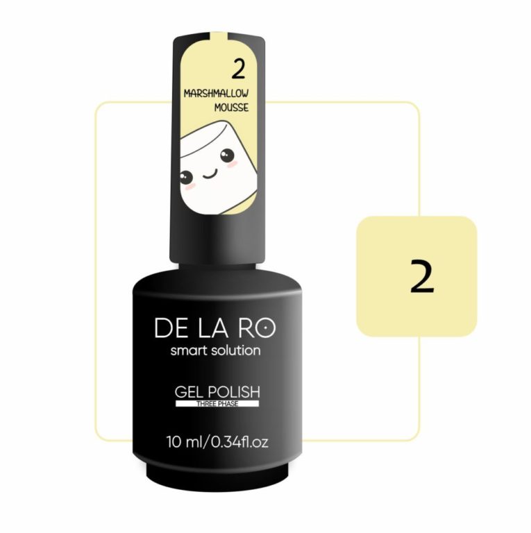 MARSHMALLOW MOUSSE 02 - 10ml DE LA RO - More than nail store