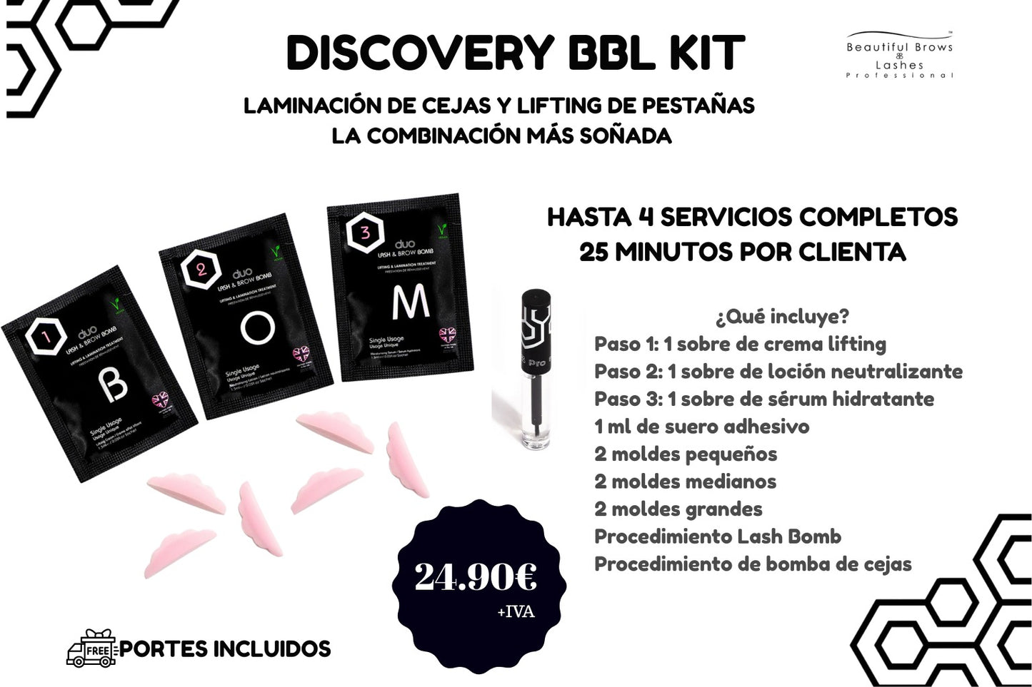DISCOVERY KIT -  BEAUTIFUL BROWNS & LASHES