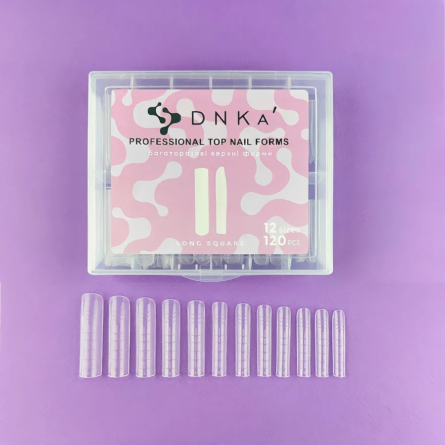Top Nail Forms DNKa Long Square