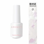 BASE Rubber Mermaid 01 (medium viscosity) - 15ml DELARO - More than nail store
