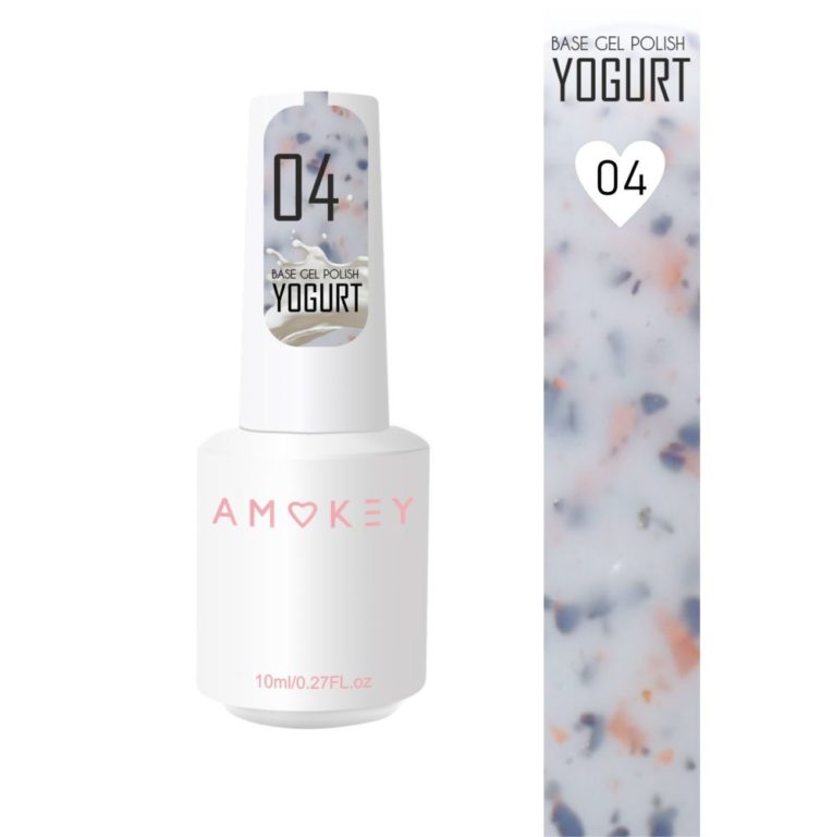 BASE Rubber Yogurt 04 (medium viscosity) - 15ml DELARO - More than nail store