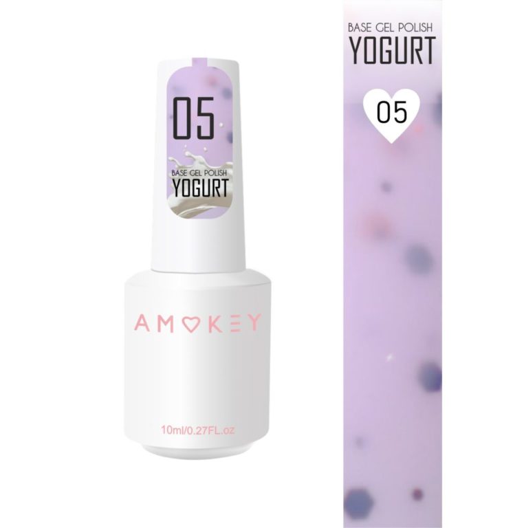 BASE Rubber Yogurt 05 (medium viscosity) - 15ml DELARO - More than nail store