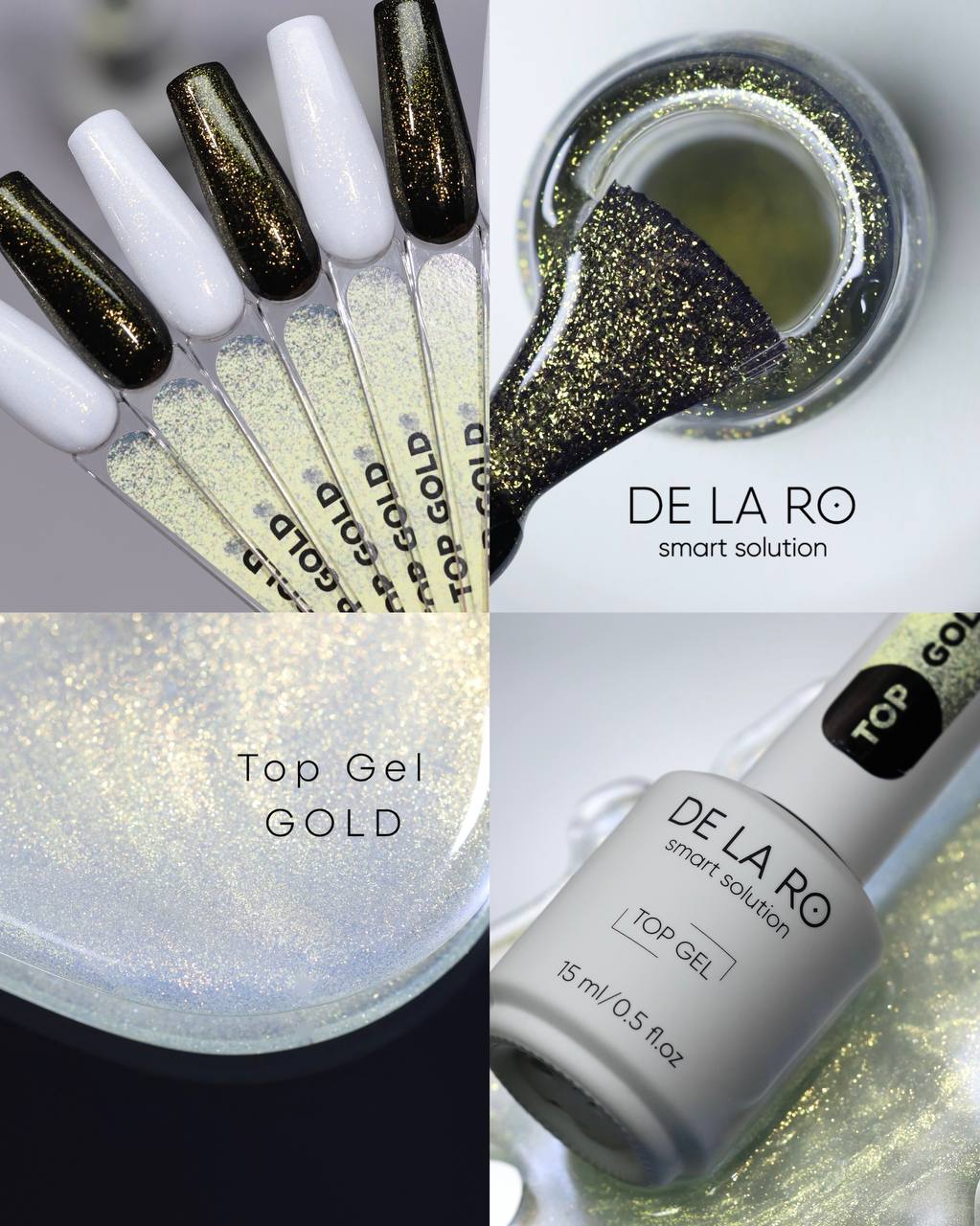 Top Gold - 15ml DELARO - More than nail store