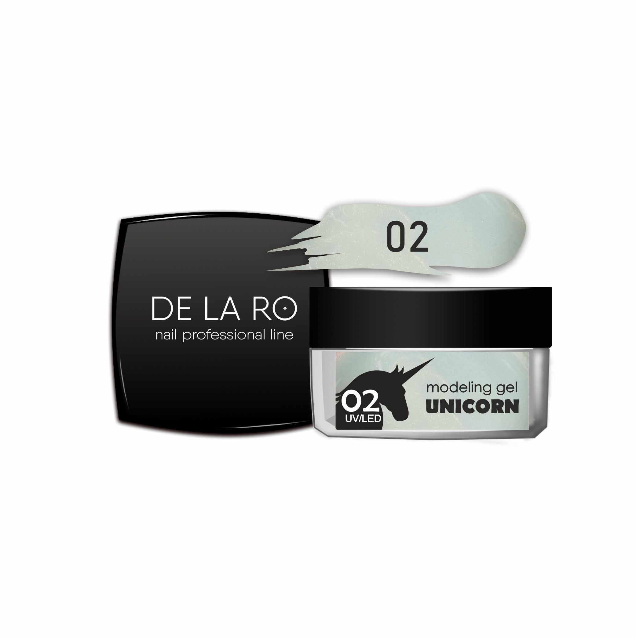 Modeling gel one-phase Unicorn 02 - 30gr DELARO - More than nail store