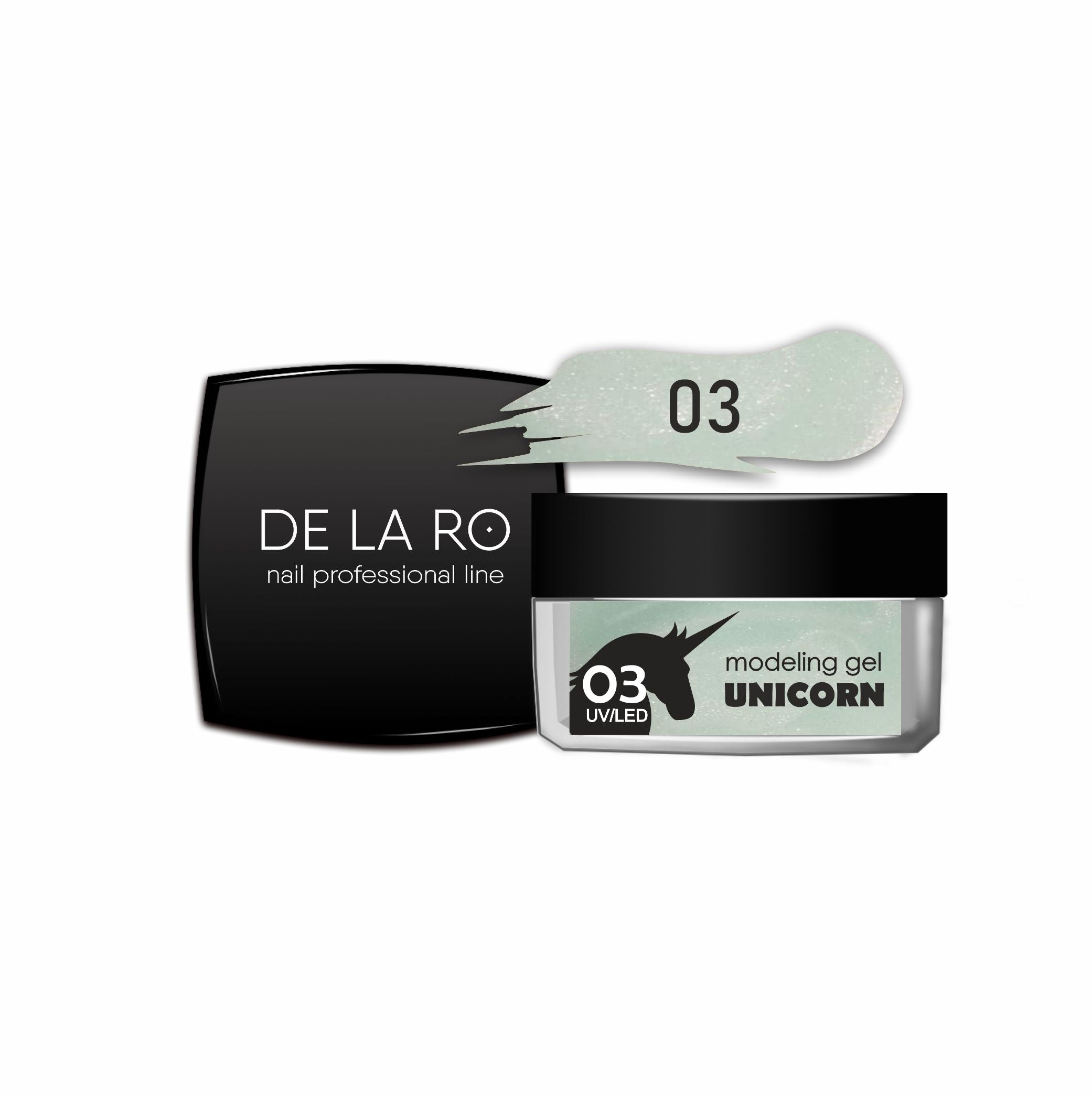 Modeling gel one-phase Unicorn 03 - 30gr DELARO - More than nail store