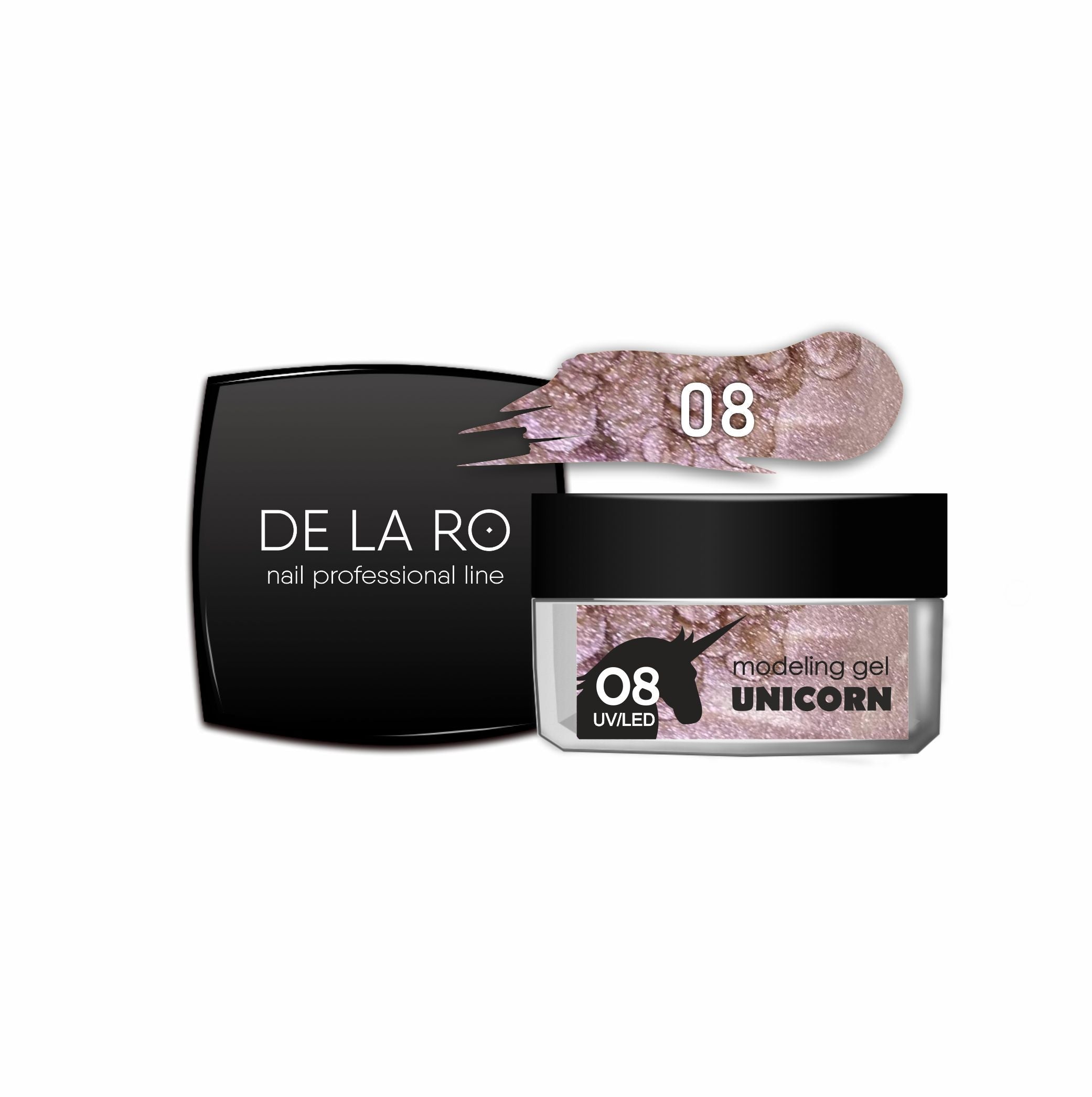Modeling gel one-phase Unicorn 08 - 30gr DELARO - More than nail store