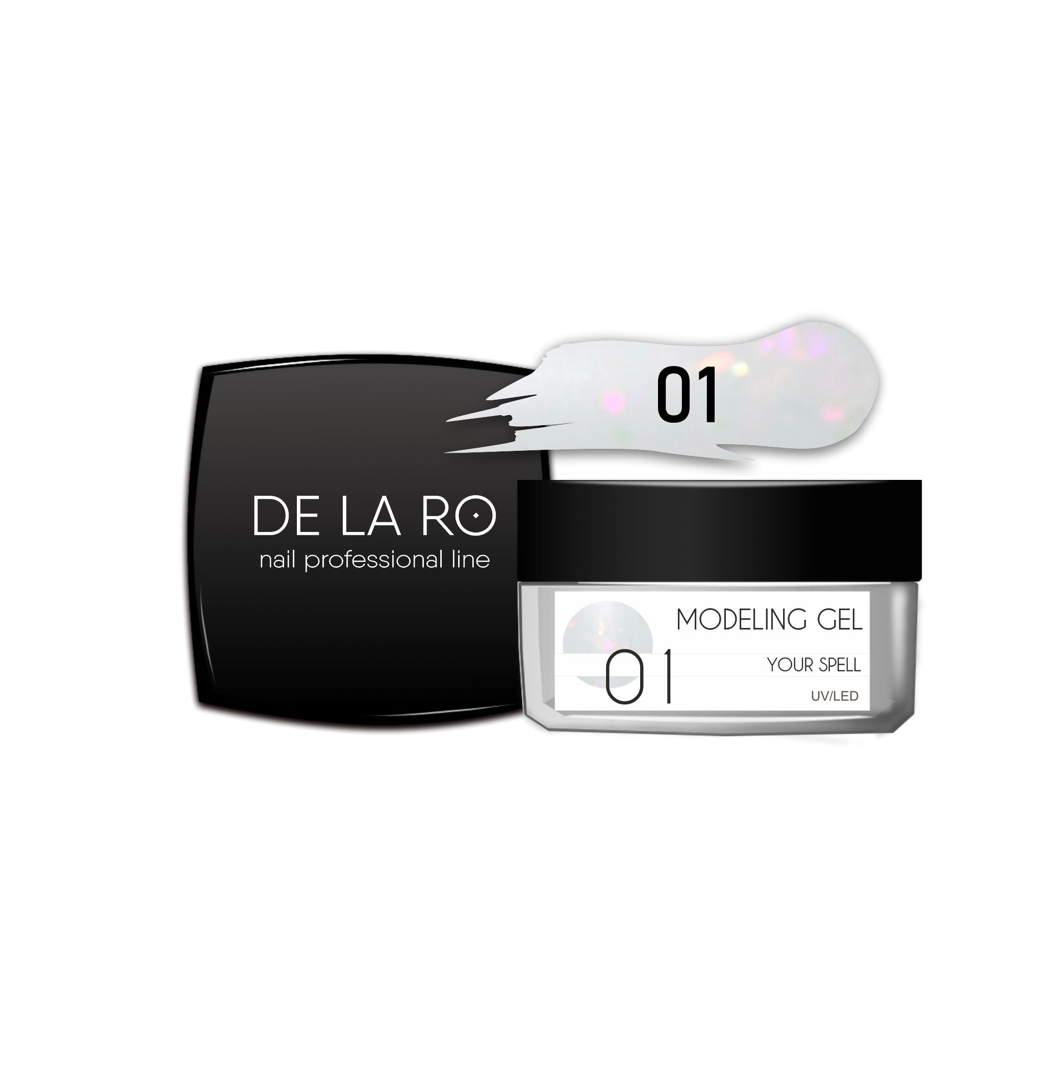 DELARO Gel Modelador Your Spell 01 30g