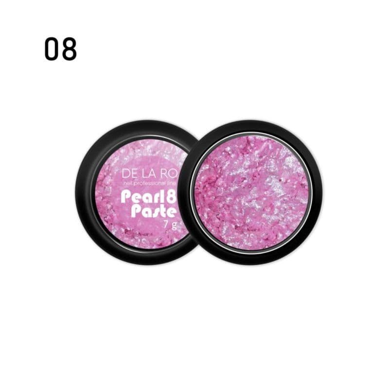 Gel Pearl Paste 08 DE LA RO - swatch