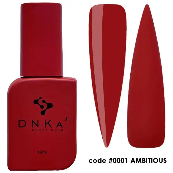 RUBBER BASE FRENCH "DNKa" (cover), 12 ml #0001 Ambitious - More than nail store