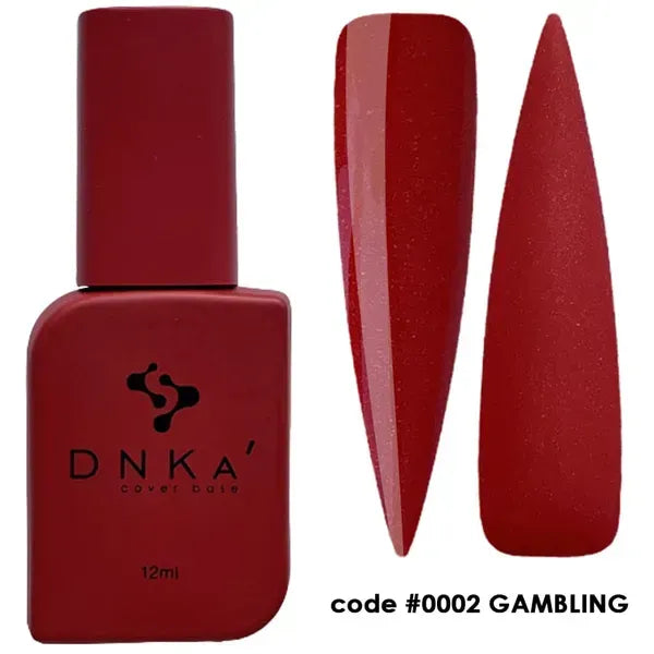 RUBBER BASE FRENCH "DNKa" (cover), 12 ml #0002 Gambling - More than nail store