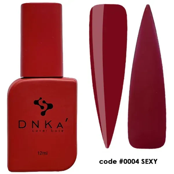 RUBBER BASE FRENCH "DNKa" (cover), 12 ml #0004 SEXY - More than nail store