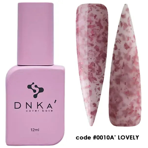 RUBBER BASE FRENCH "DNKa" (cover), 12 ml #0010A' Lovely - More than nail store