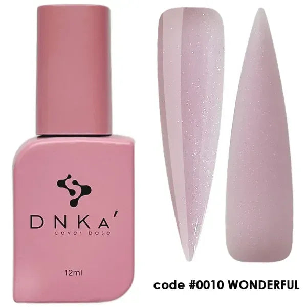 RUBBER BASE FRENCH "DNKa" (cover), 12 ml #0010 Wonderful - More than nail store