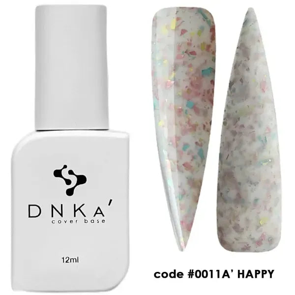RUBBER BASE FRENCH "DNKa" (cover), 12 ml #0011A' Hapy - More than nail store