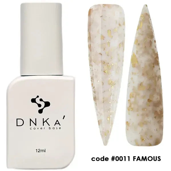 RUBBER BASE FRENCH "DNKa" (cover), 12 ml #0011 Famous - More than nail store