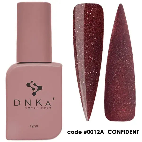 RUBBER BASE FRENCH "DNKa" (cover), 12 ml #0012A' Confident - More than nail store