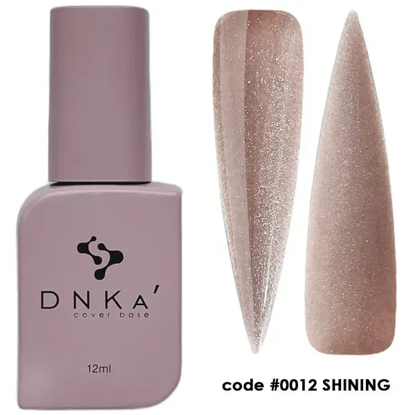 RUBBER BASE FRENCH "DNKa" (cover), 12 ml #0012 Shining - More than nail store