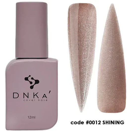 RUBBER BASE FRENCH "DNKa" (cover), 12 ml #0012 Shining