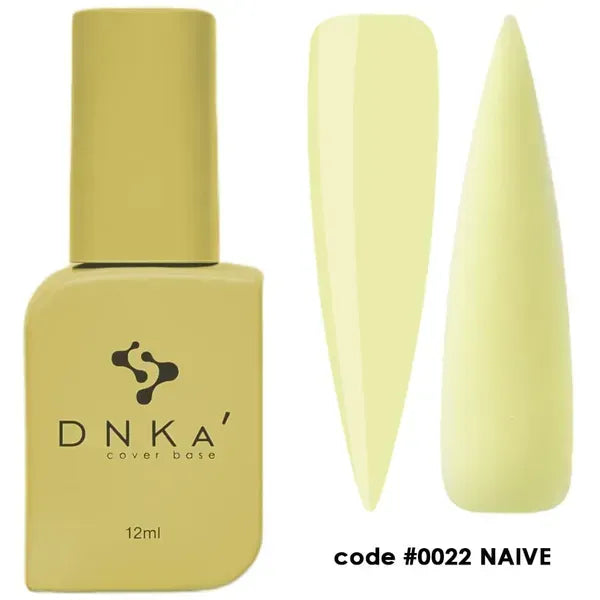 RUBBER BASE FRENCH "DNKa" (cover), 12 ml #0022 Naive - More than nail store
