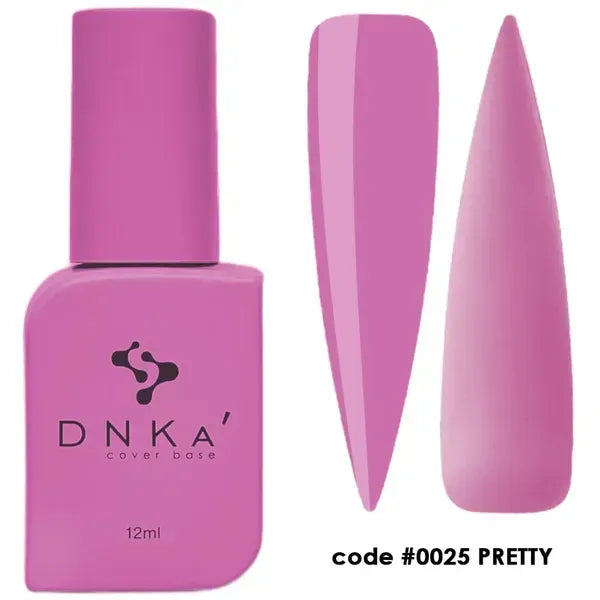 RUBBER BASE FRENCH "DNKa" (cover), 12 ml #0025 Pretty - More than nail store