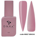 RUBBER BASE FRENCH "DNKa" (cover), 12 ml #0027 Serious - More than nail store