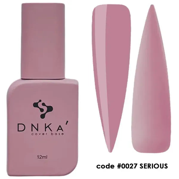 RUBBER BASE FRENCH "DNKa" (cover), 12 ml #0027 Serious - More than nail store