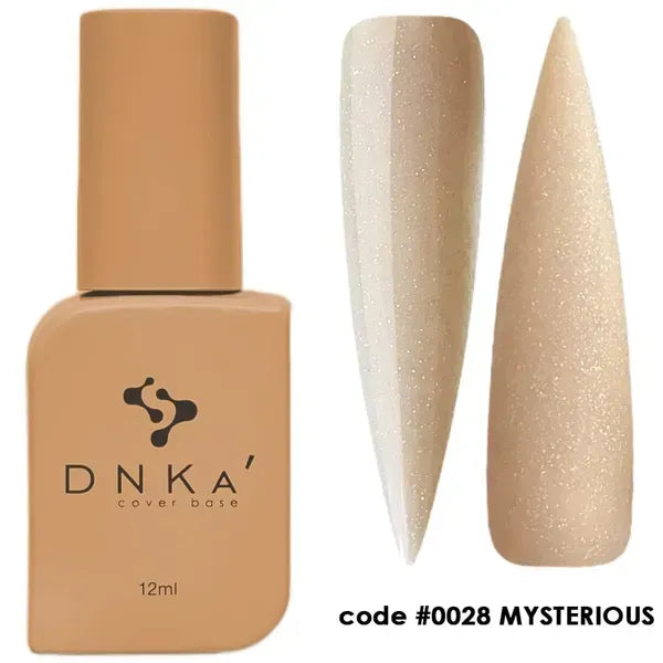 RUBBER BASE FRENCH "DNKa" (cover), 12 ml #0028 Mysterious - More than nail store