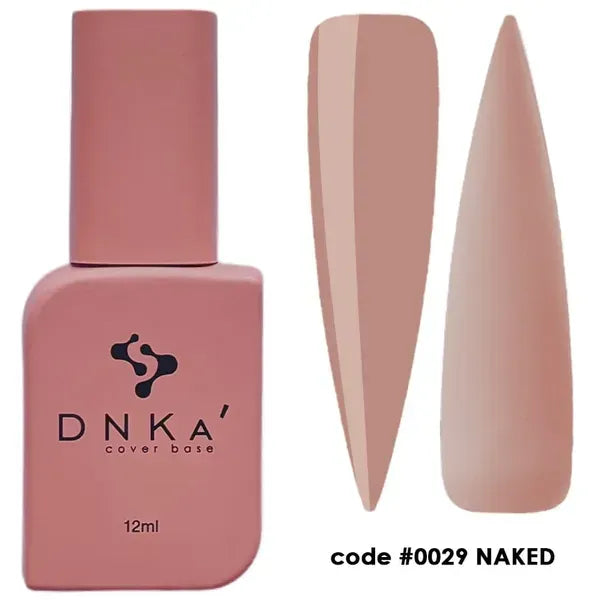 RUBBER BASE FRENCH "DNKa" (cover), 12 ml #0029 Naked - More than nail store