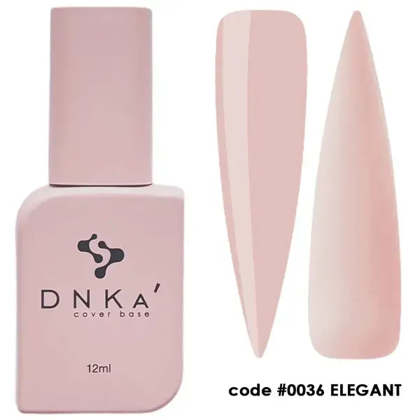 RUBBER BASE FRENCH "DNKa" (cover), 12 ml #0036 Elegant - More than nail store