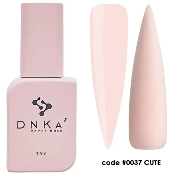 RUBBER BASE FRENCH "DNKa" (cover), 12 ml #0037 Cute - More than nail store