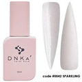 RUBBER BASE FRENCH "DNKa" (cover), 12 ml #0042 Sparkling - More than nail store
