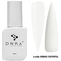 RUBBER BASE FRENCH "DNKa" (cover), 12 ml #0043 Faithful - More than nail store