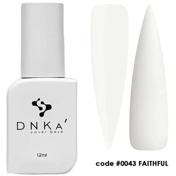 RUBBER BASE FRENCH "DNKa" (cover), 12 ml #0043 Faithful - More than nail store