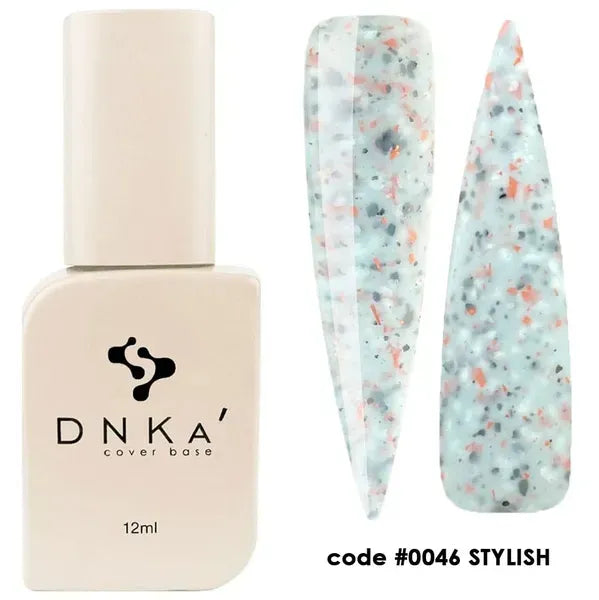 RUBBER BASE FRENCH "DNKa" (cover), 12 ml #0046 Stylish - More than nail store